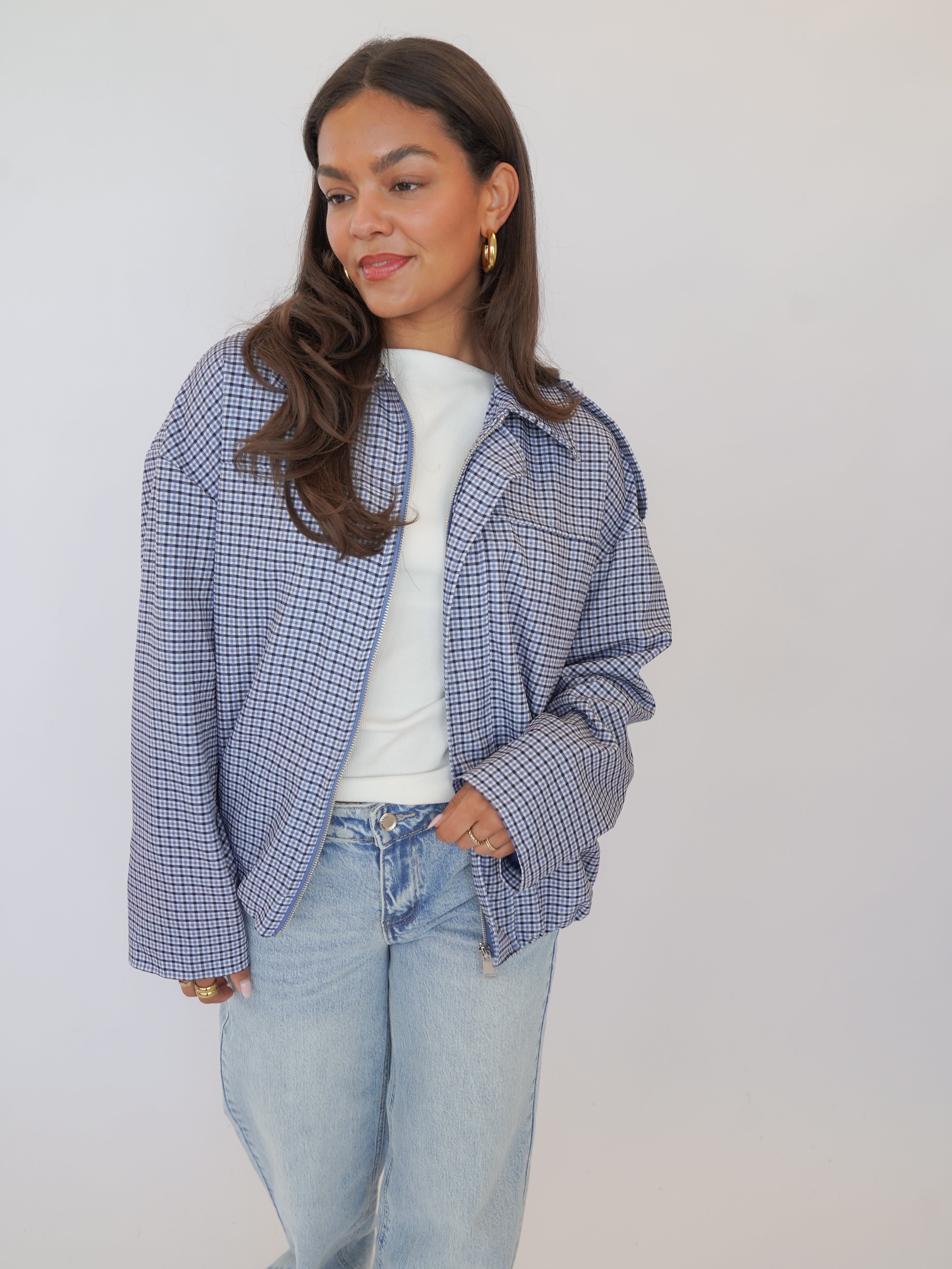 Norella jacket blauw