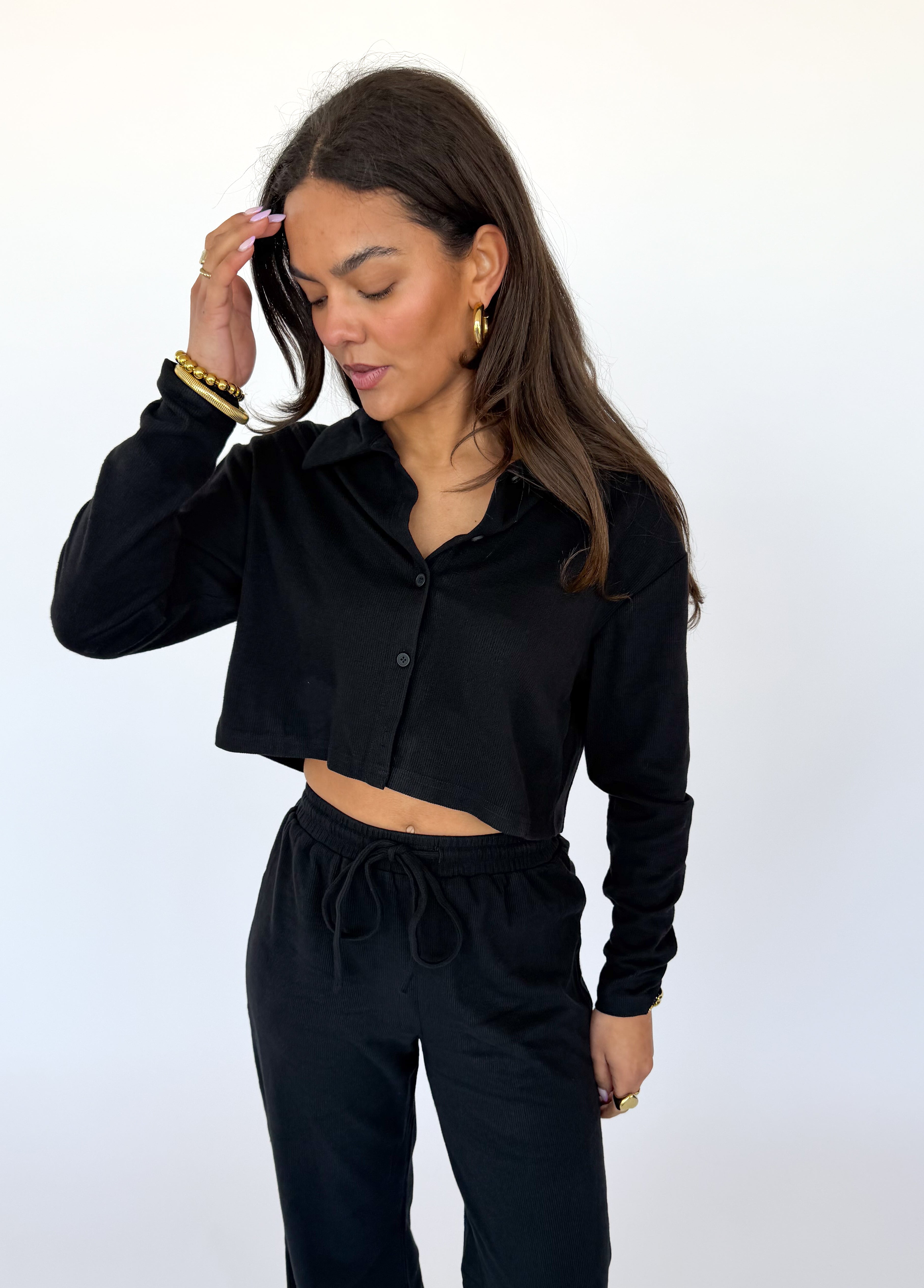 Faylin blouse zwart