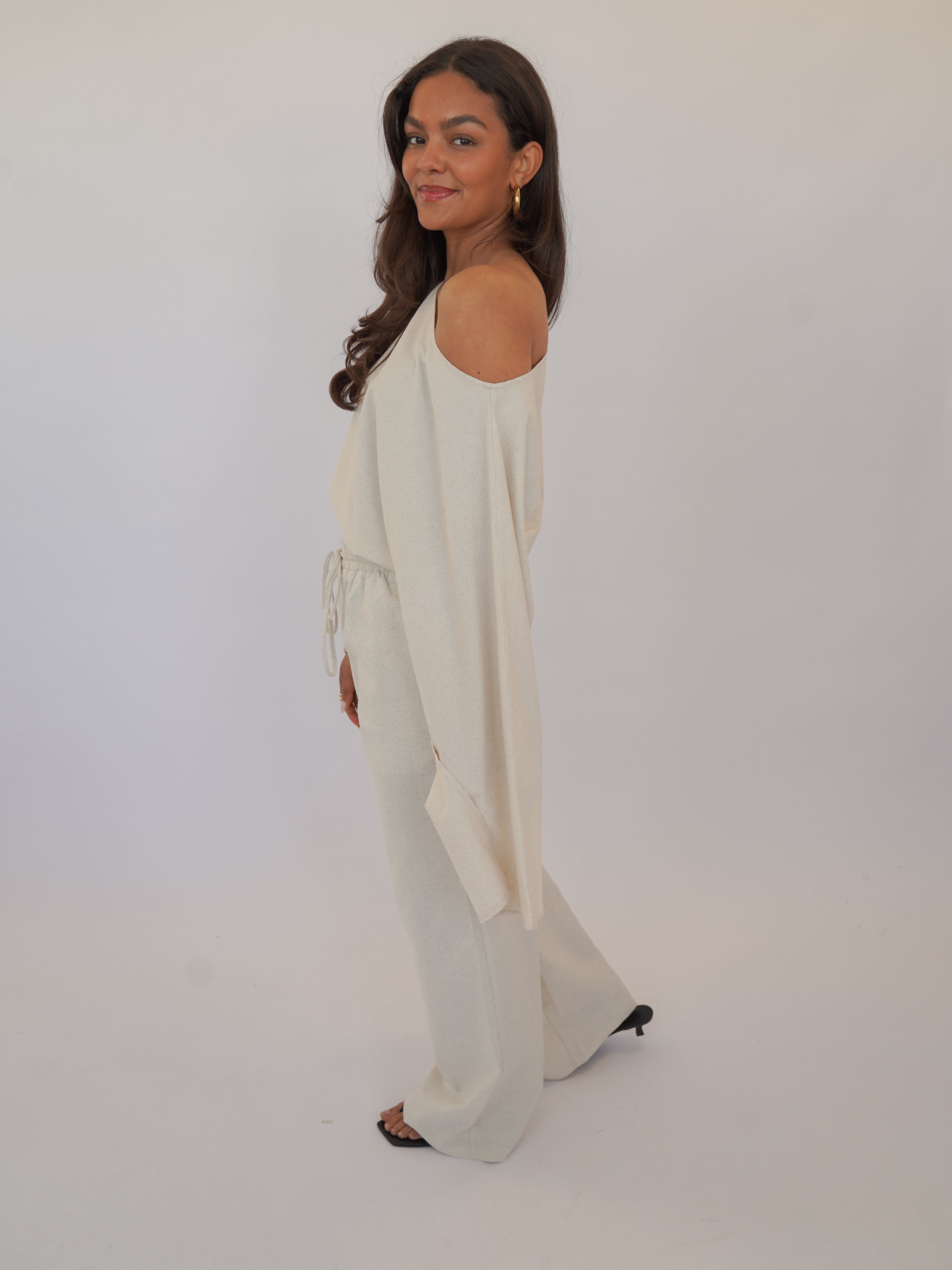 Mira top beige