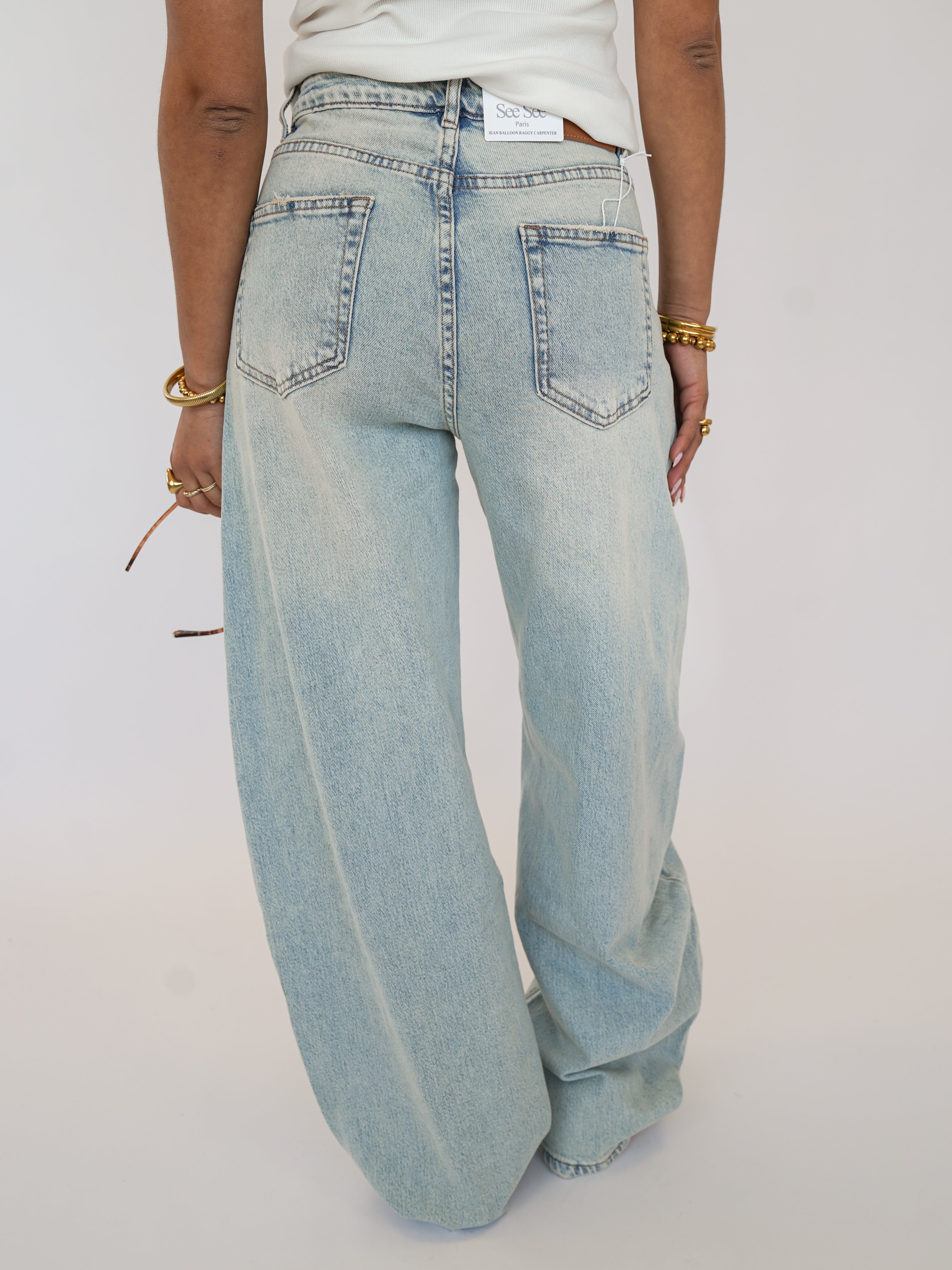 Joanna balloon jeans used