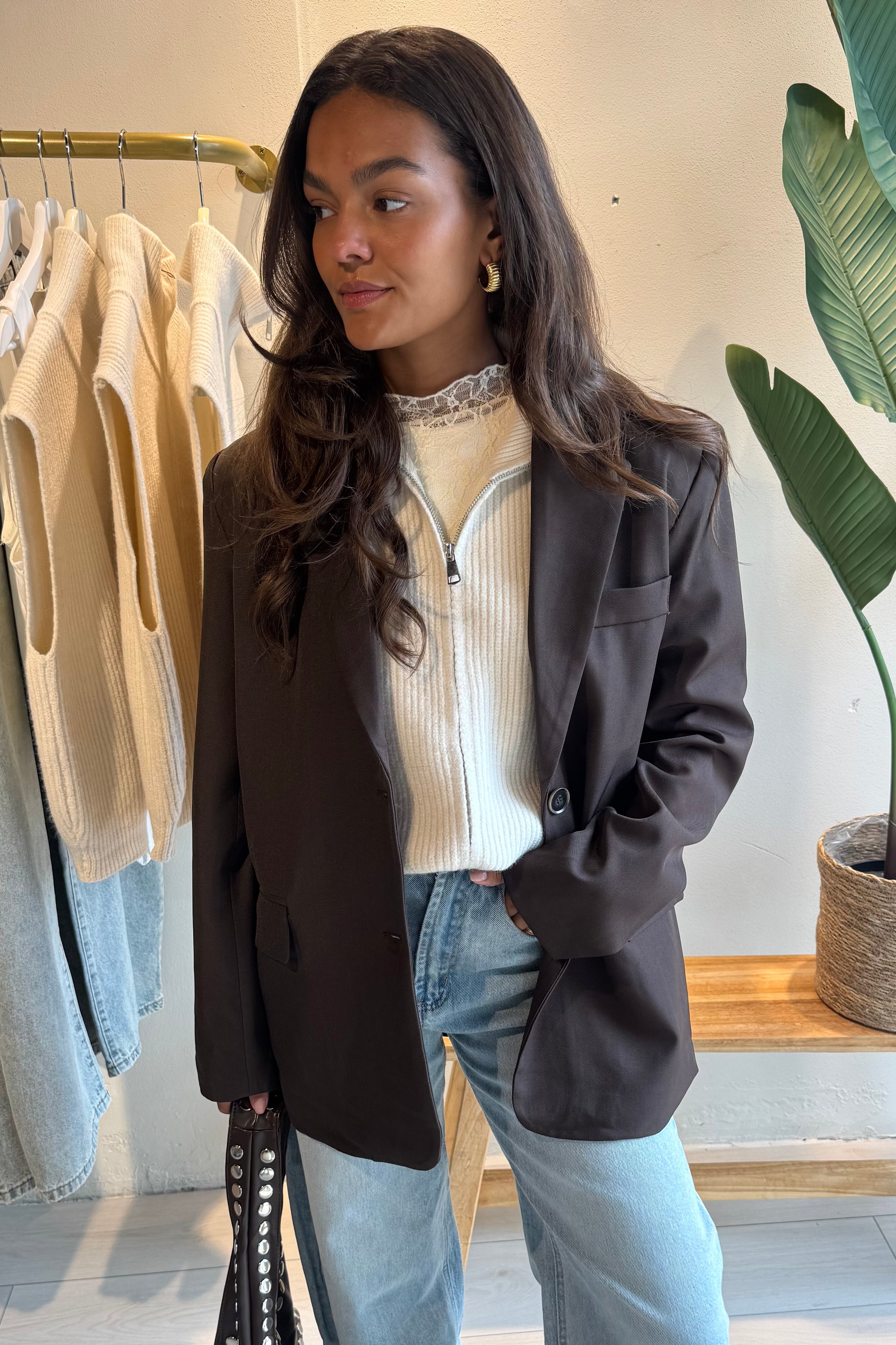 Ruby blazer bruin