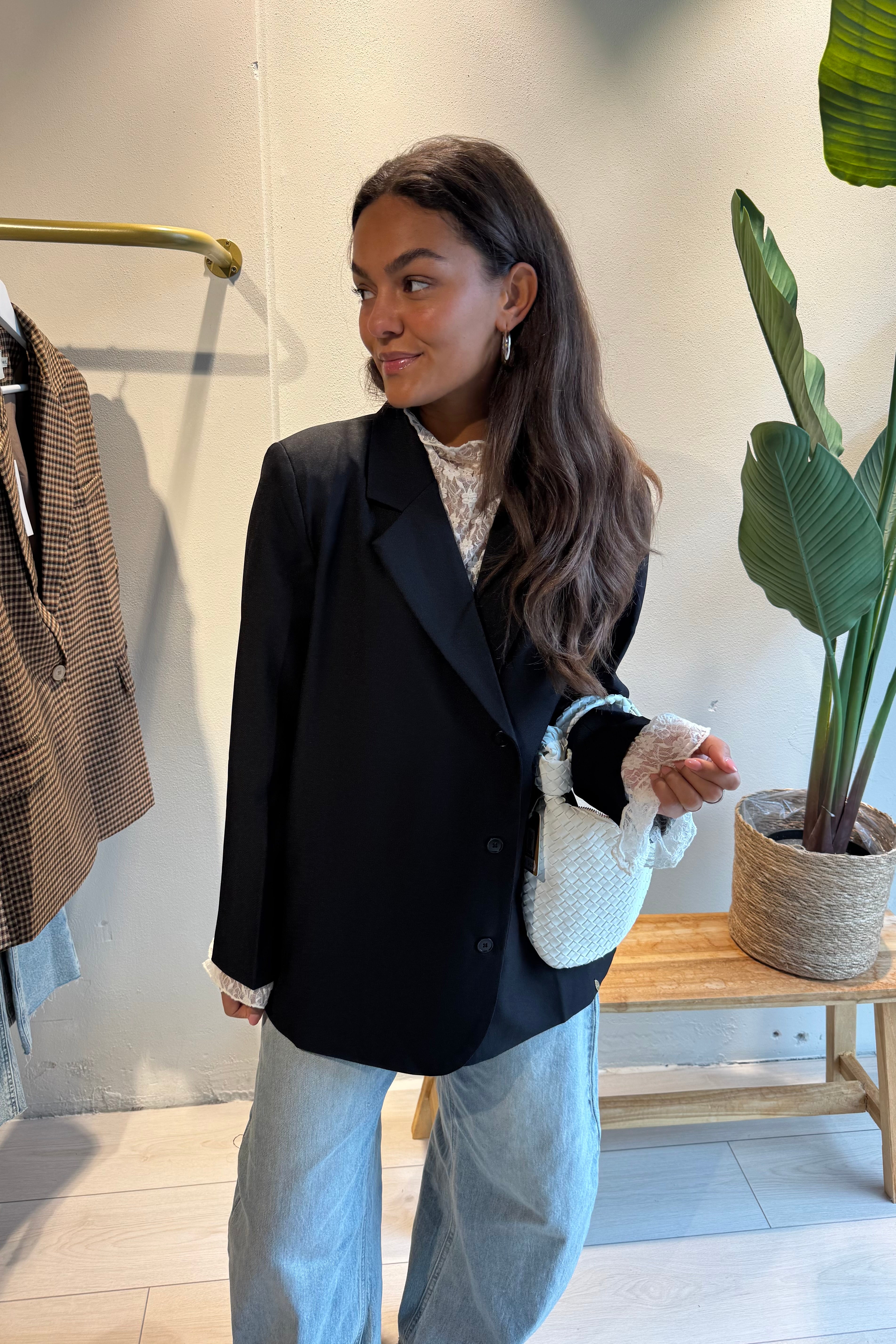 Hidaya blazer zwart