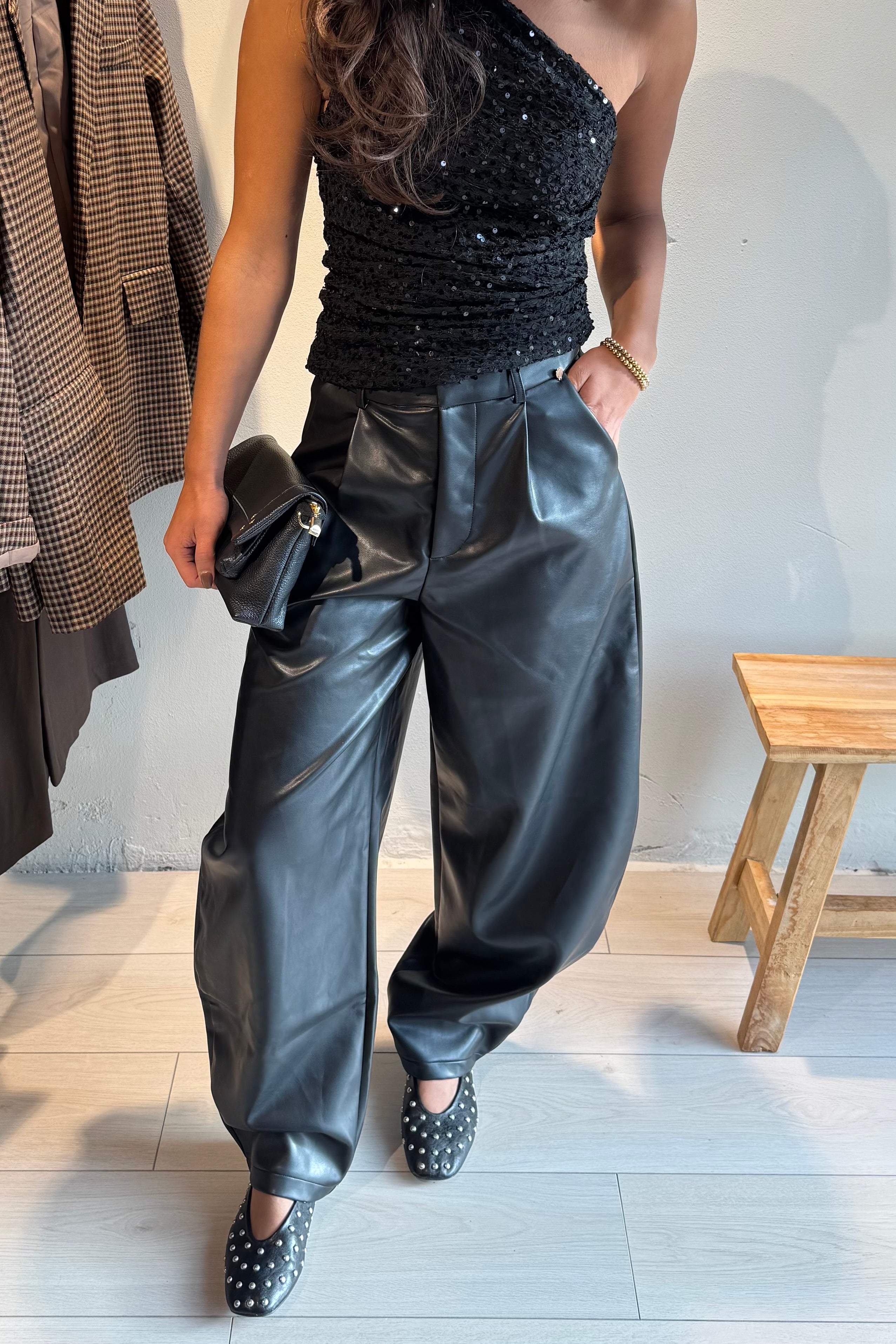 Nina leather pants