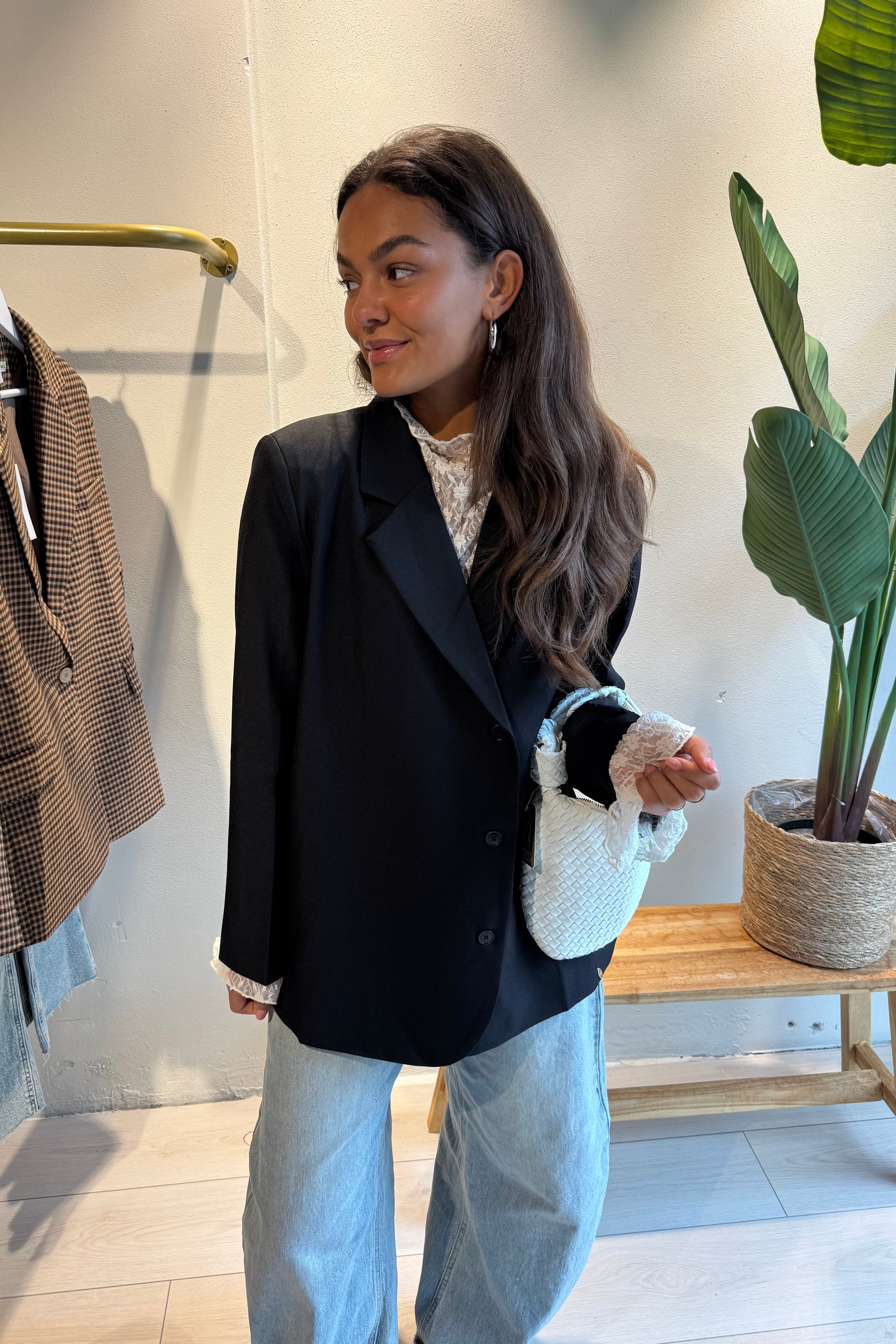Hidaya blazer zwart