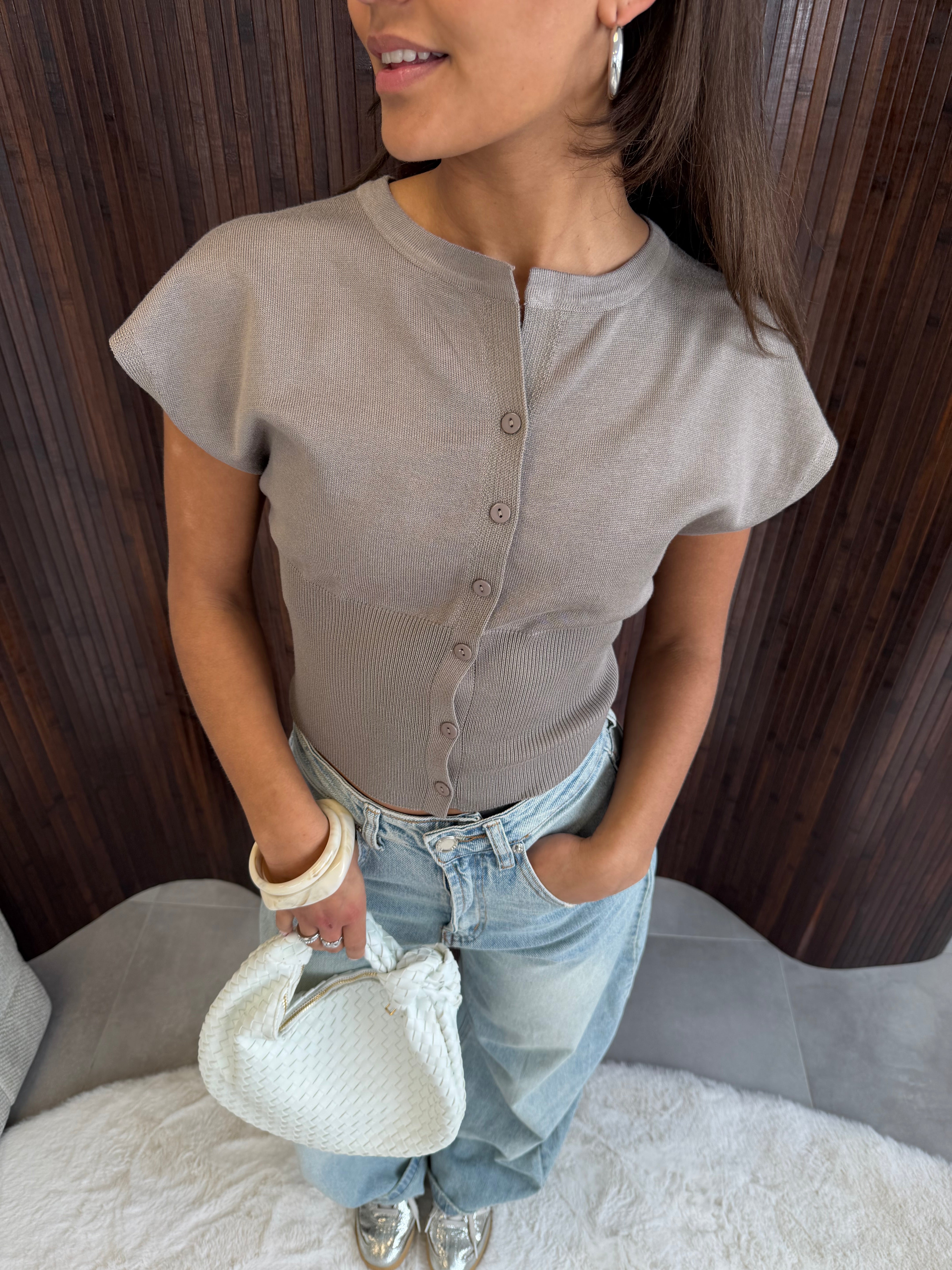 Lyo top taupe