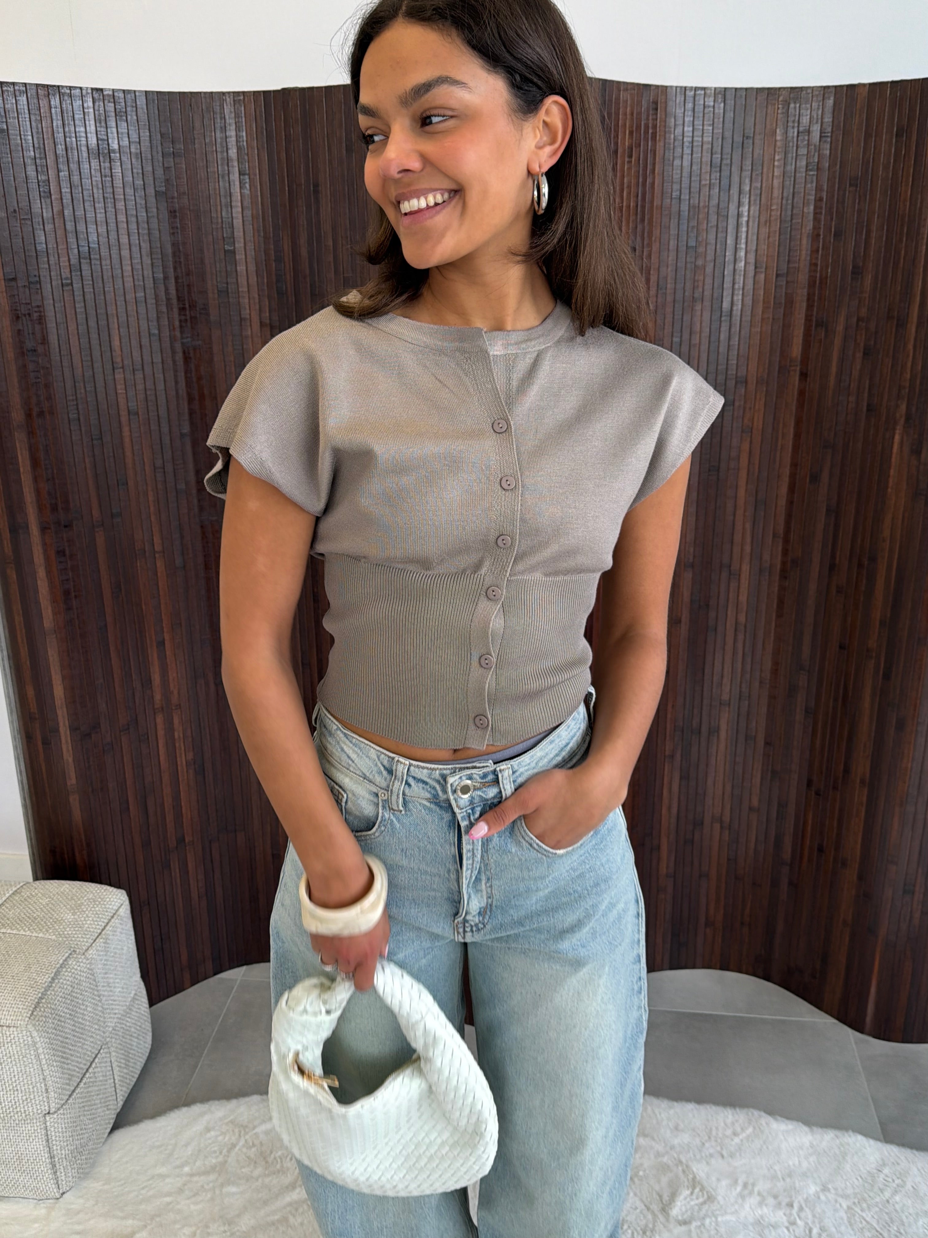 Lyo top taupe