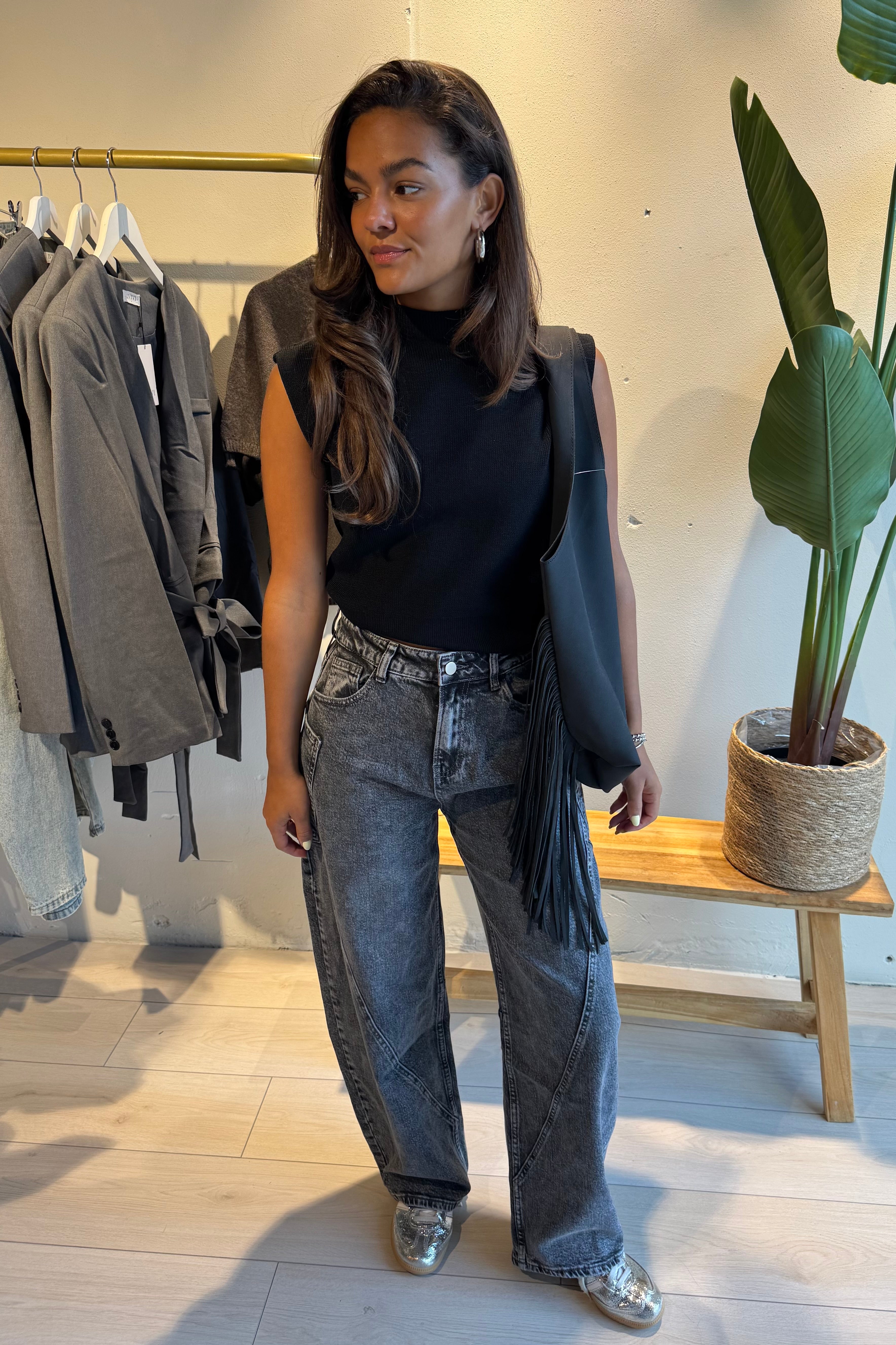 Sammy top zwart