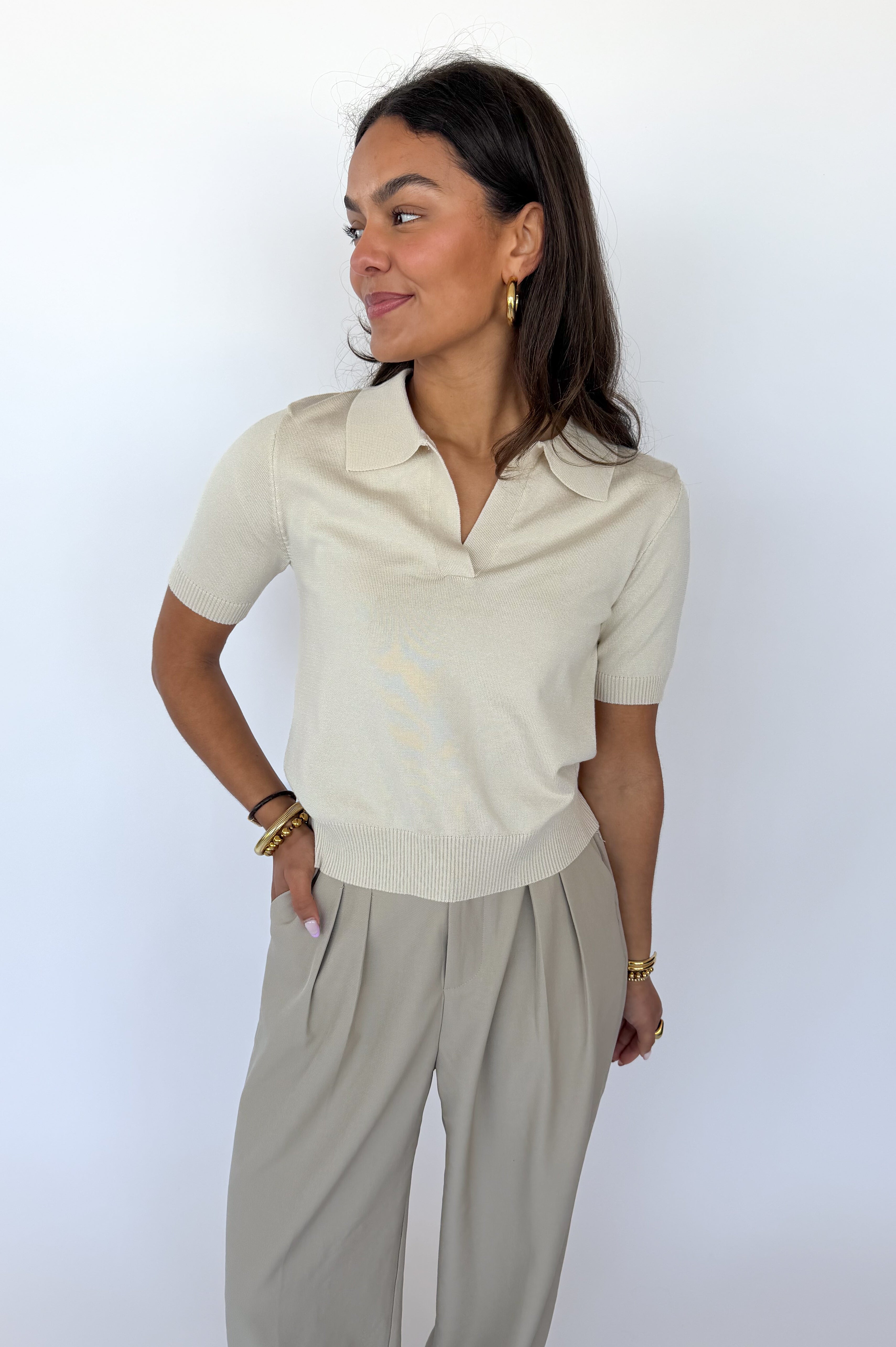 Marvella top beige